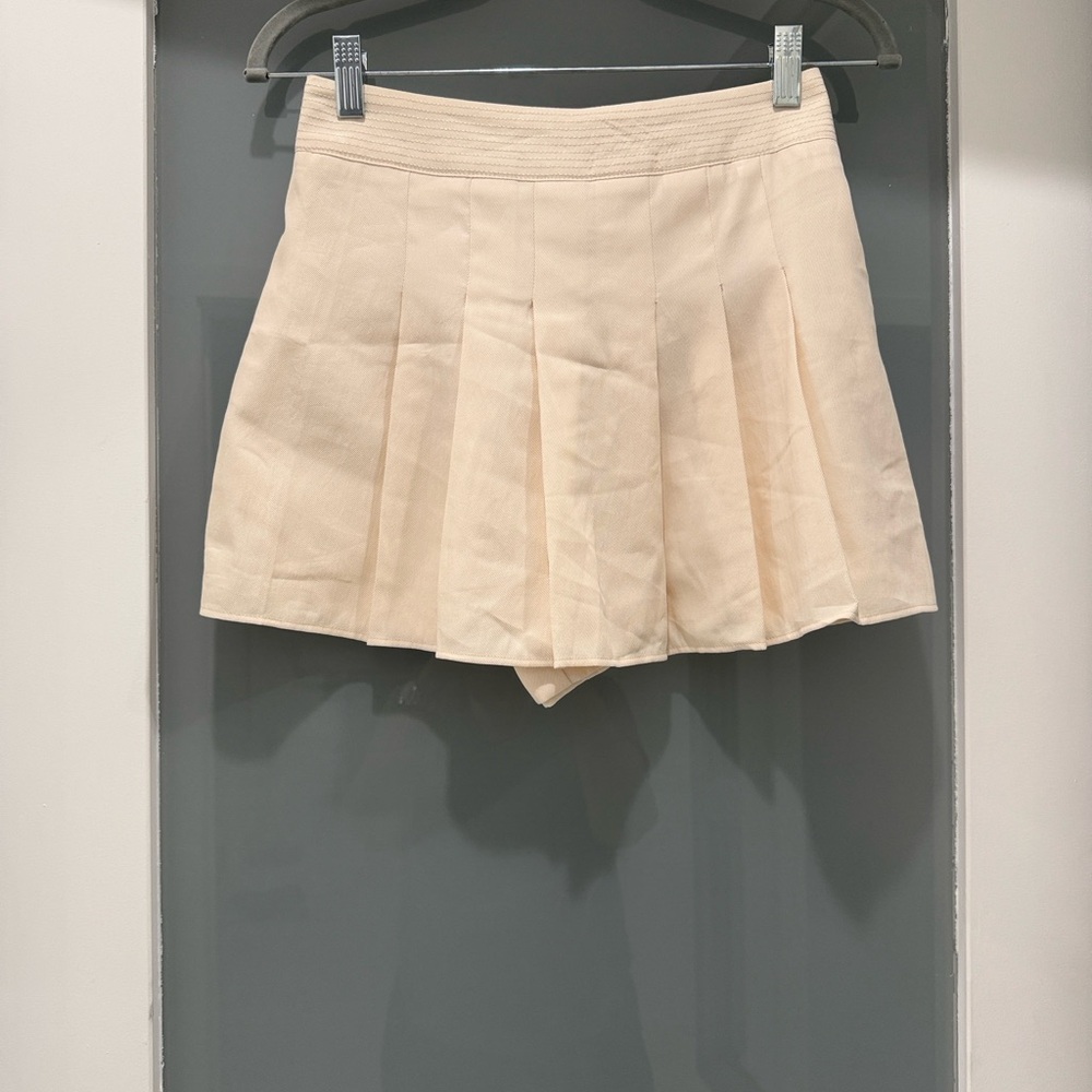 Zara Cream Mini Skirt